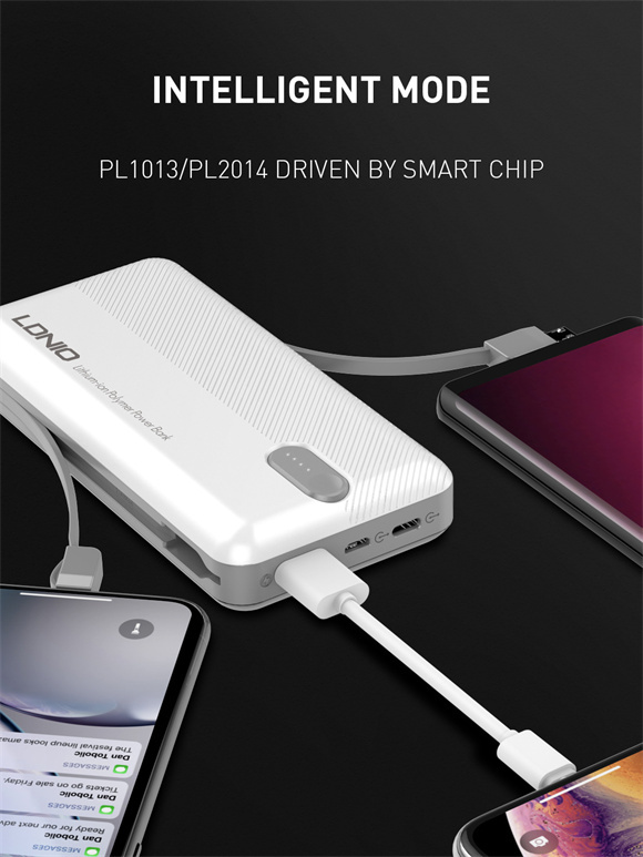 20000mAh Built-in Cable Power Bank PL2014