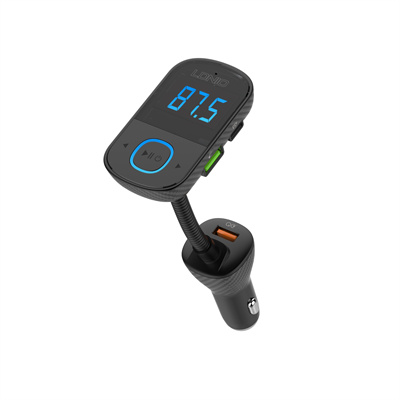 LDNIO C706Q QC3.0 + AUTO-ID Voiture Bluetooth FM Musique Affichage  Numérique Chargeur de Voiture