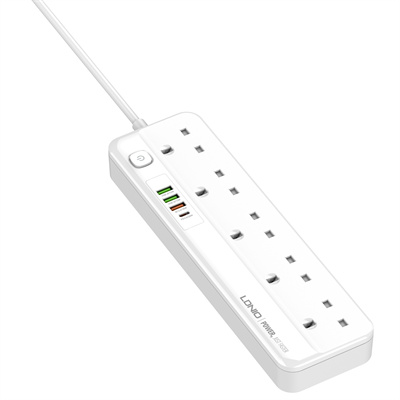 5 AC Outlets UK Power Strip SK5493