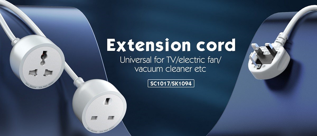 1 AC Outlet Universal Extension Power Socket SC1017