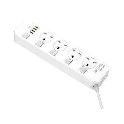 4 AC Outlets UK Power Strip SK4466