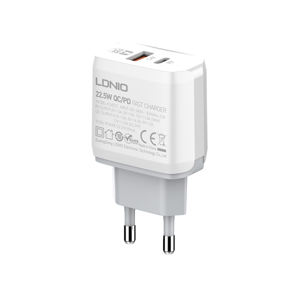22.5W PD&QC Quick Charger A2421C