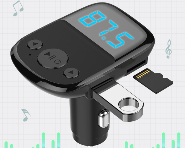 bluetooth fm transmitter and car charger