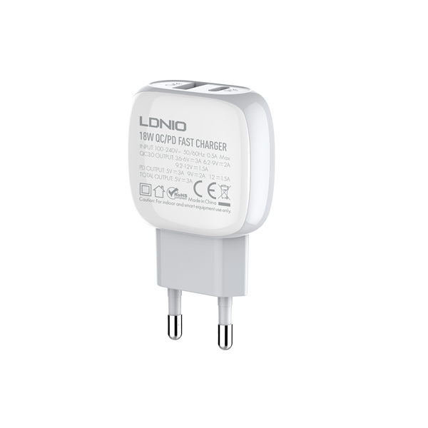 18W PD&QC Quick Charger A2313C
