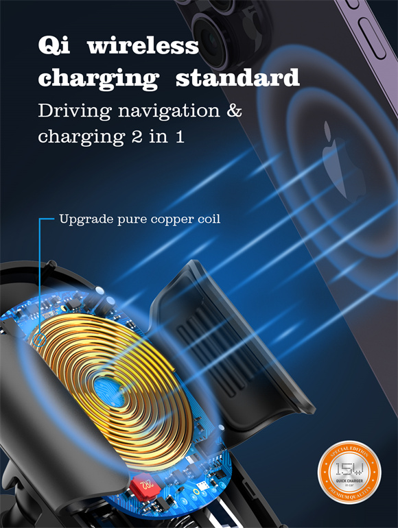 15W wireless charging  