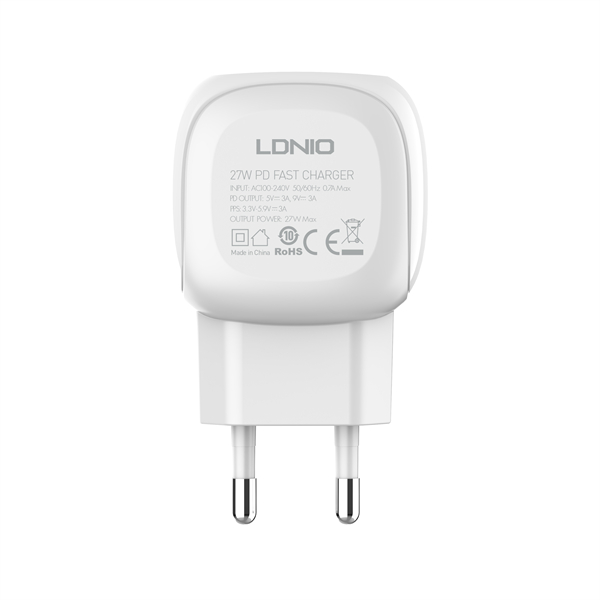 27W Single USB PD Fast Charger A1206C