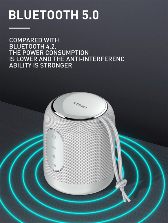 2000 mAh Bluetooth 5.0 Wireless Speaker BTS12