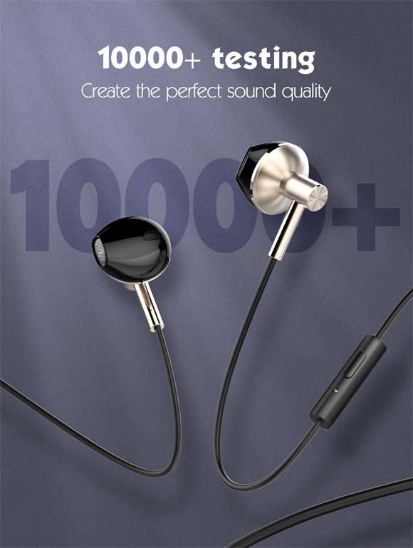 Wired Stereo Headset In Ear Earphone HP09