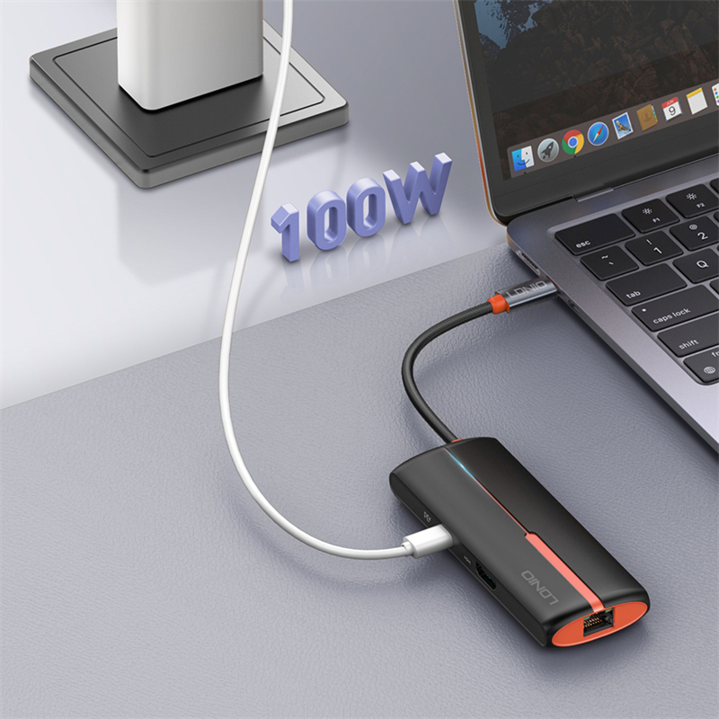 6 In 1 Usb C Dock Station DS-26H