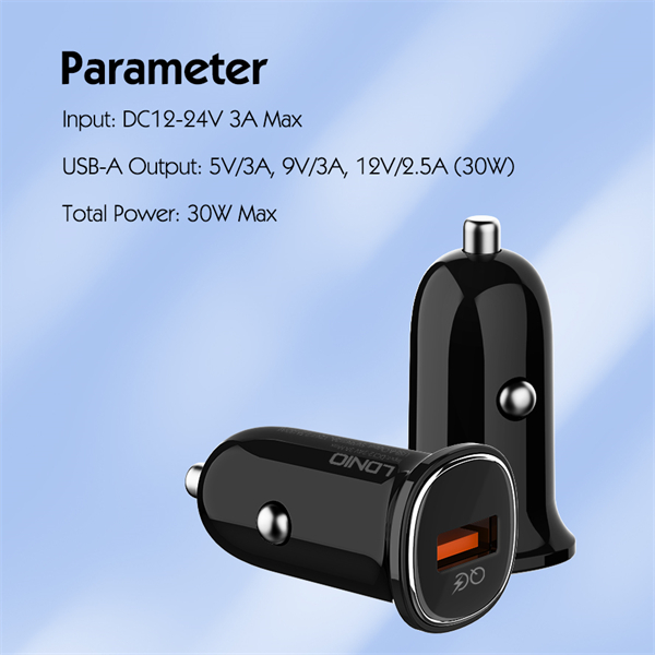 30W PD Super Fast Car charger C105