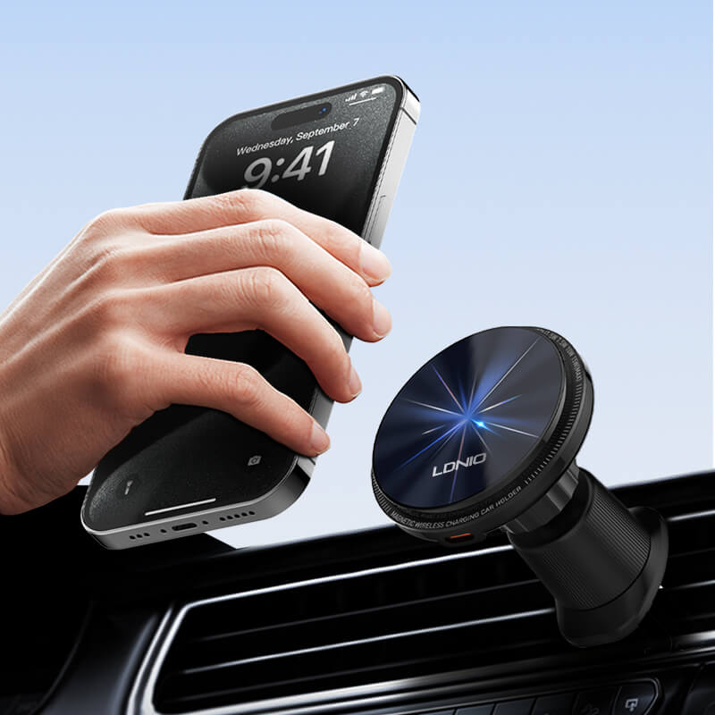Universal Strong Magnetic Car Holder MA23 Wireless charging